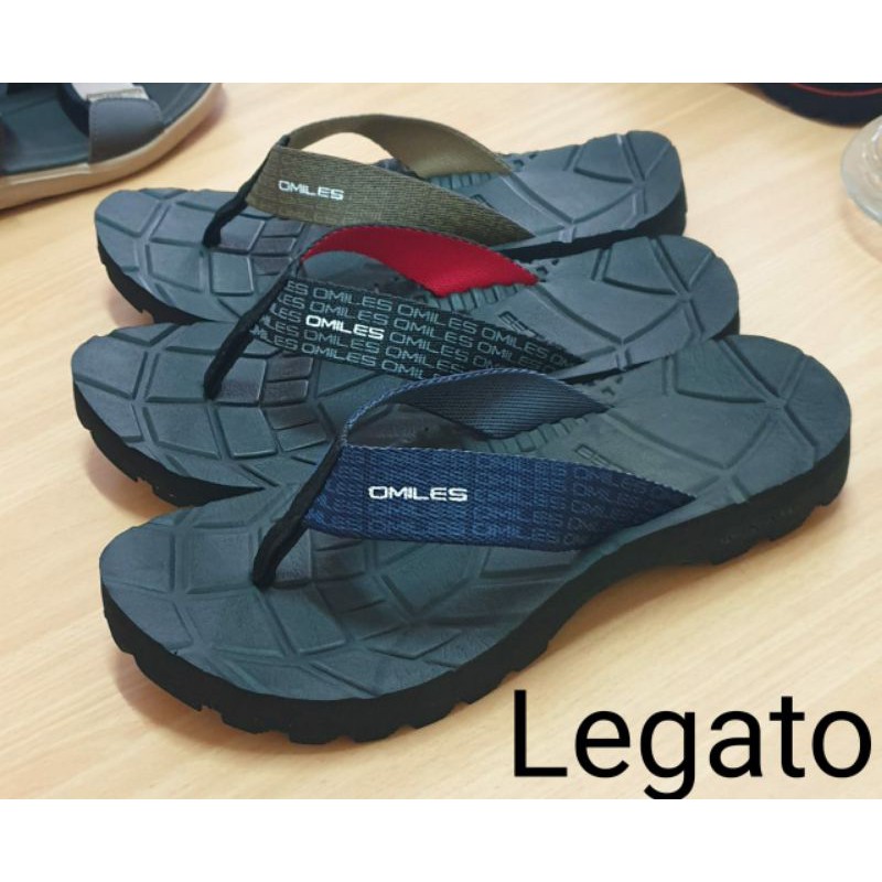 sandal omiles-legato-sandal jepit-sandal karet.