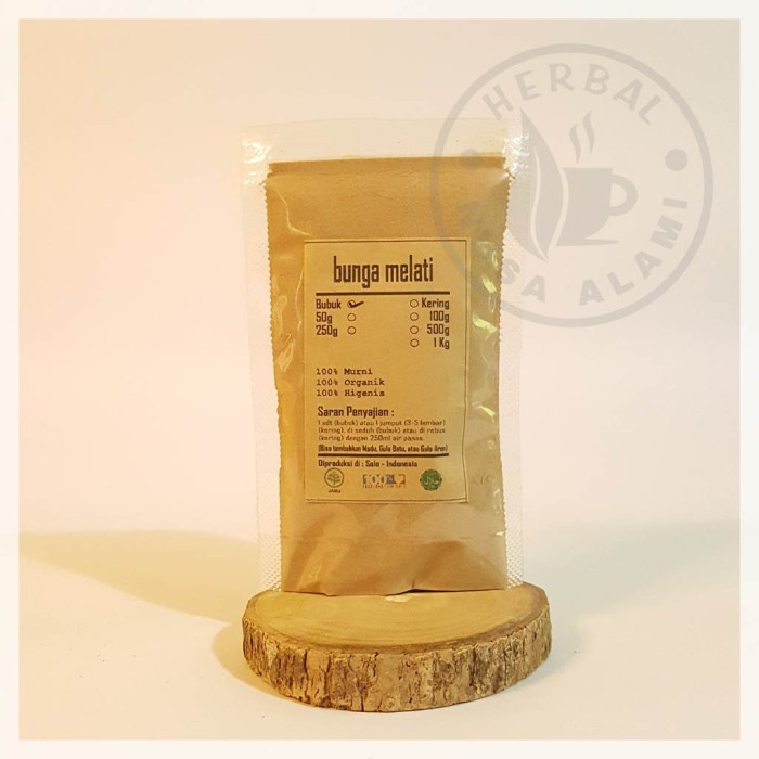 

BUNGA MELATI BUBUK | KUALITAS PREMIUM | Jasminum 100g
