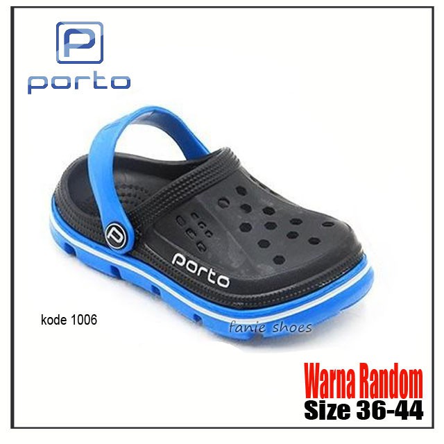 Porto Sandal Selop Bakpao 36-44 Laki / Sandal Selop Karet Waterproof Murah / Sandal Ringan