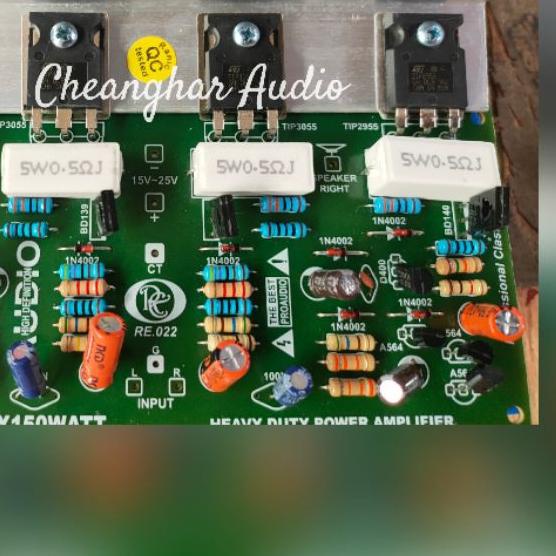 ☜ Kit Power Amplifier OCL 200 Watt Stereo ✬