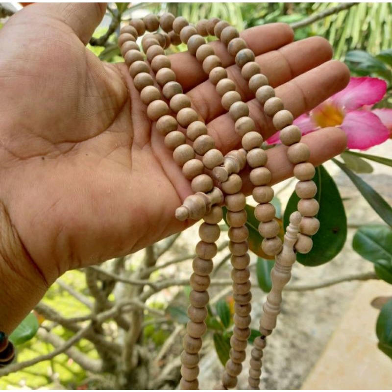 Tasbih kayu dewandaru asli 8mm tasbih dewandaru asli tasbih 99 butir