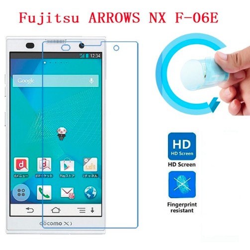 Fujitsu Arrows NX F-06E - 5pcs Clear Soft Pet Screen Protector Film 5pcs