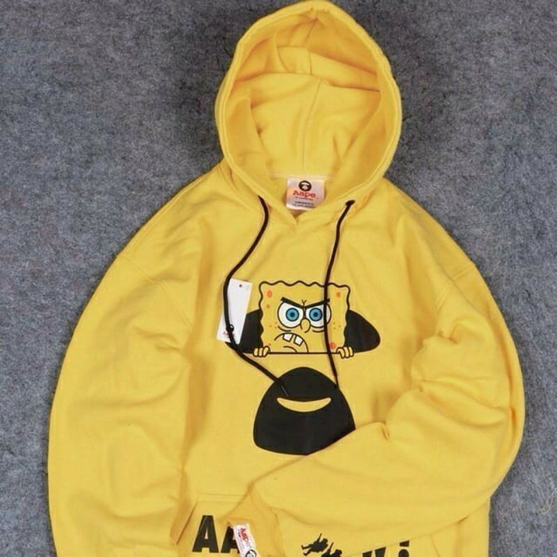 Hoodie AAPE X SPONGEBOB