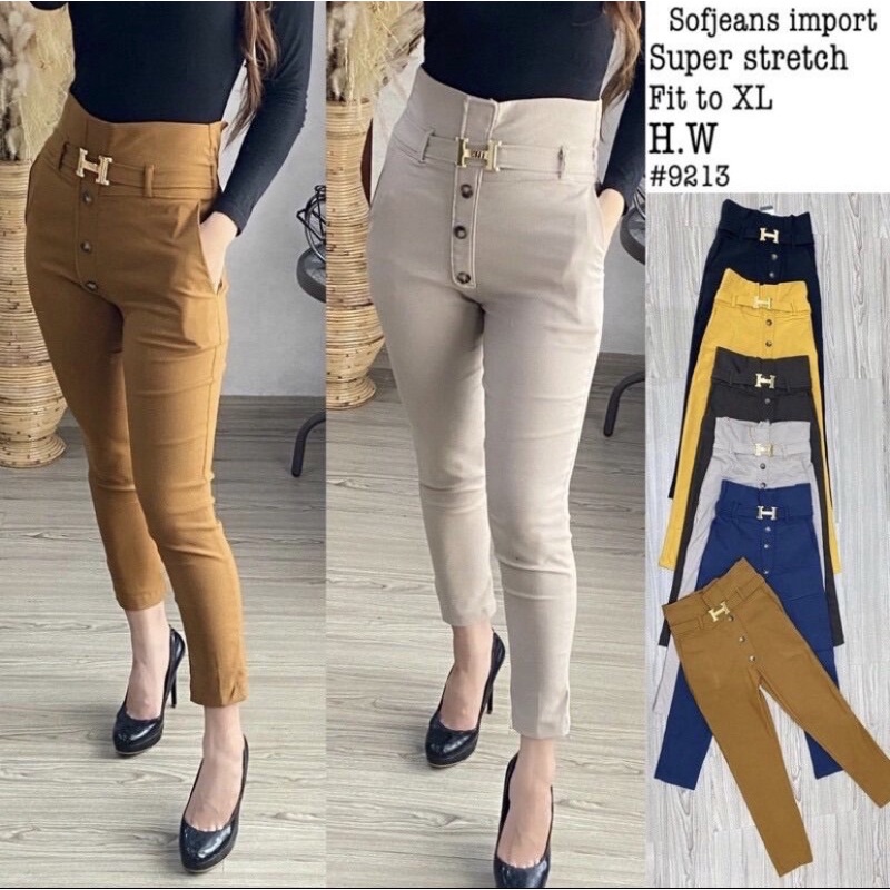 Celana Wanita Import SoftJeans strecth 9213 terlaris