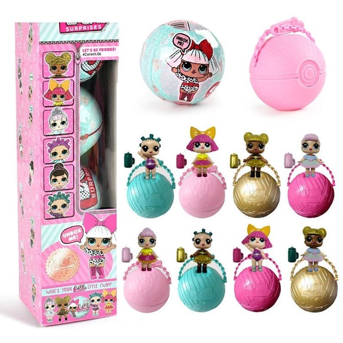 LOL Surprise Doll Generasi 2 KW SUPER 4pcs Set J0341 Mainan Anak