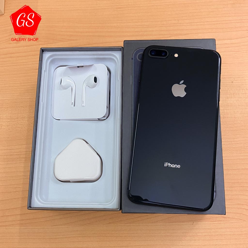 IPHONE 8 Plus 64GB 256GB Second Fullset Original Mulus / Like new-3
