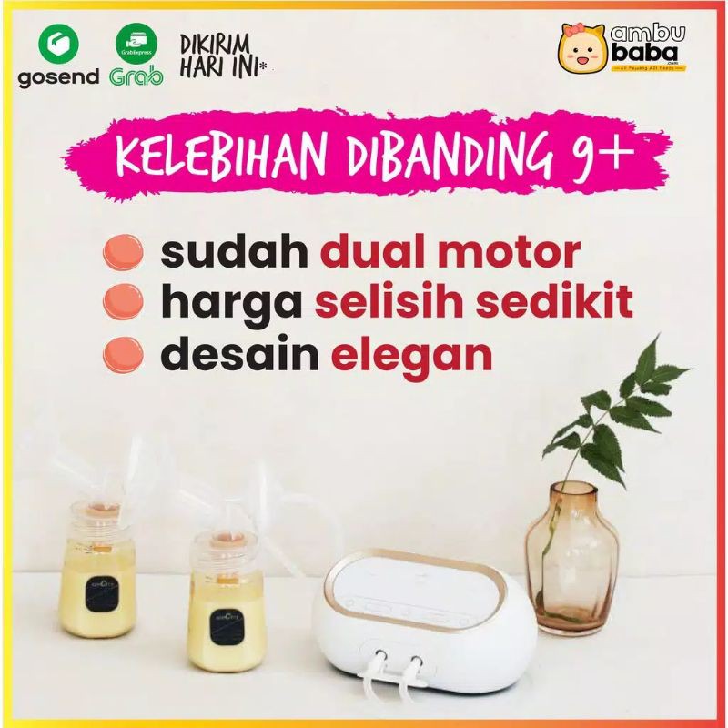 Spectra Dual Compact Dual 9 Premium Electric Hospital Grade Motor Ganda Garansi Resmi Spectrababyidn