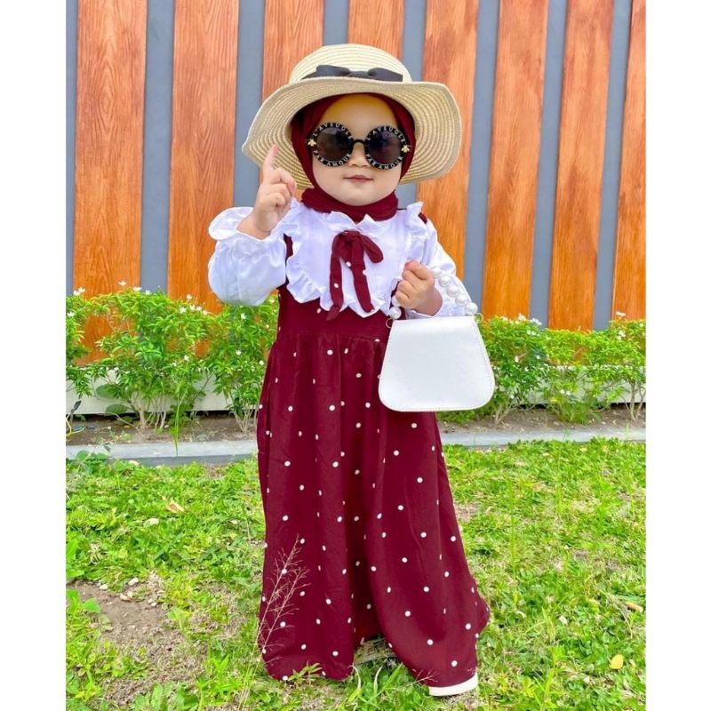Gamis Beatrice Mybee 1-5 Tahun Gamis Anak Rayon