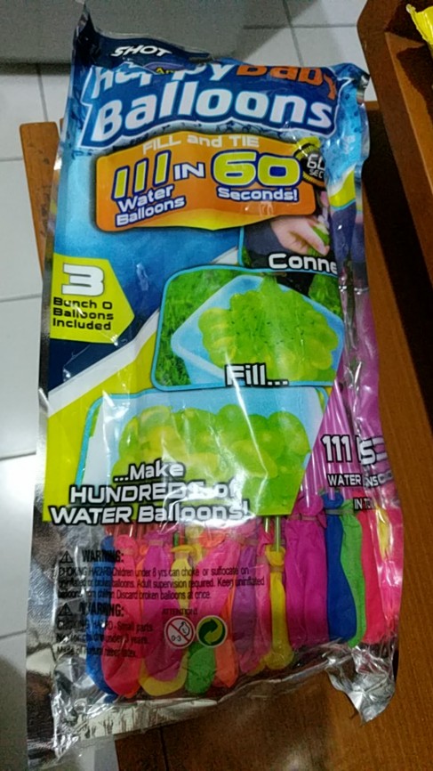 Magic Bunch Water Baloon Mainan Perang Bom Balon Air 111 Pcs