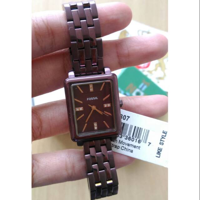 Fossil Watch Wine Strap BQ3307