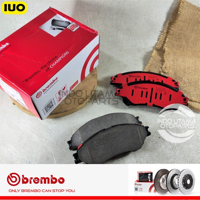 Kampas Rem Depan All New Rush Livina Terios Brake Pad BREMBO P79032N