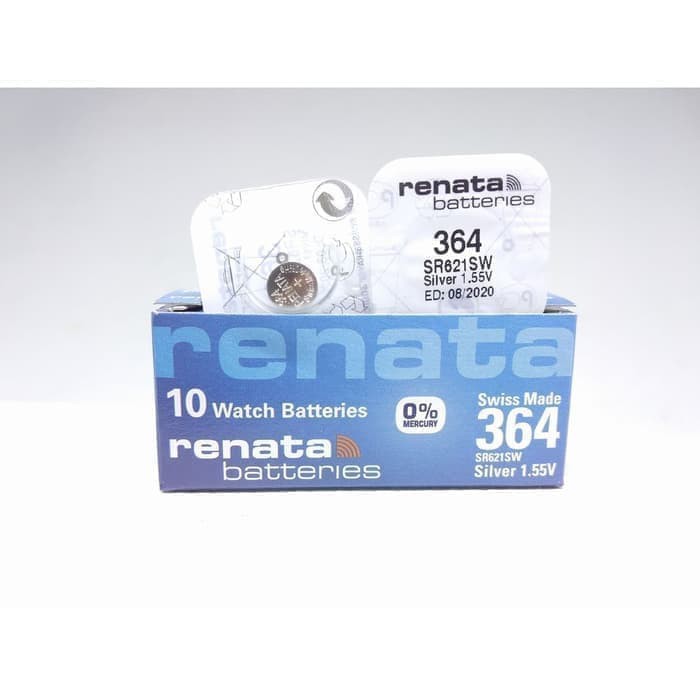 BATERAI JAM TANGAN RENATA 364 SR621SW SR 621 SW ORIGINAL