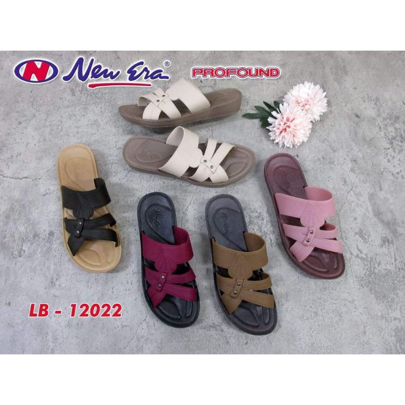 SANDAL SELOP KARET NEW ERA LB 12022 HELLS 3CM (37-40)