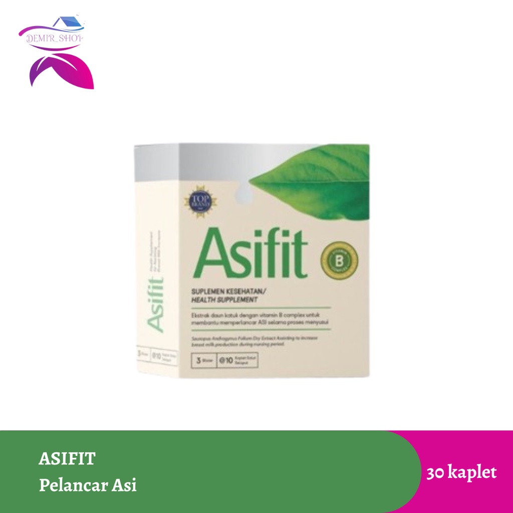 Asifit Pelancar Asi 30 Kaplet / Asi Booster