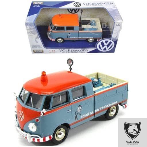 Motormax 1:24 Volkswagen Type 2 Pick Up Service Truck By Eastern