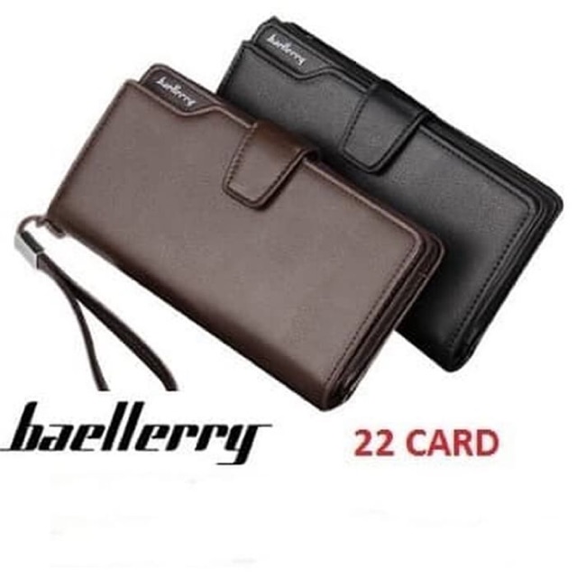 Dompet Panjang Kulit Impor Long Wallet Clutch Casing Kartu HP Ponsel Smartphone Universal