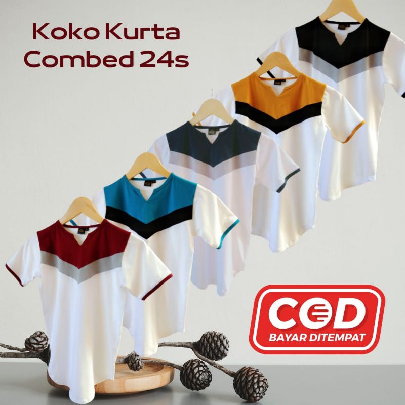 [FarShaKids] Baju Koko Anak Laki-laki Koko Kaos Anak Koko Anak Umur 2,3,4,5,6,7,8,9,10,11,12,13 Tahu