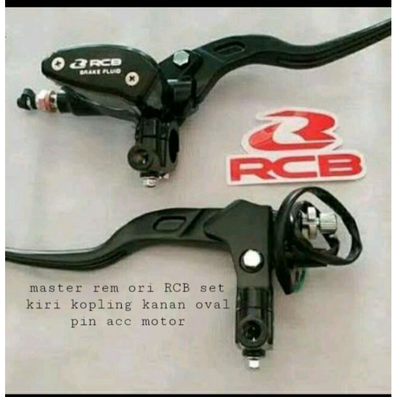 Master rem RCB Oval &amp; handle kopling set Rcb cbr R15 ninja 150 vixion satria fu Aerox rx king r25