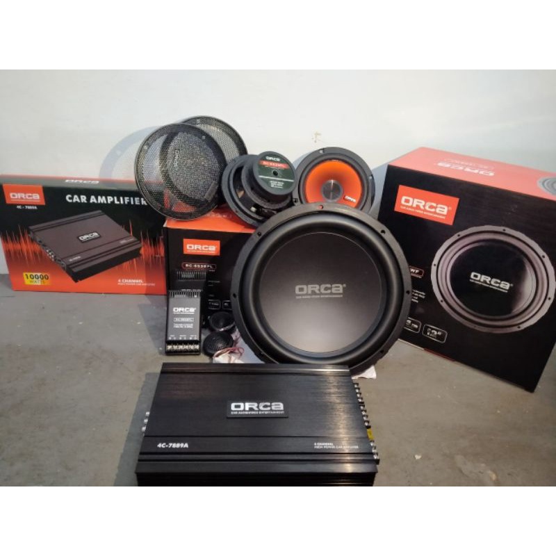 ORCA Audio Paket Audio mobil murah