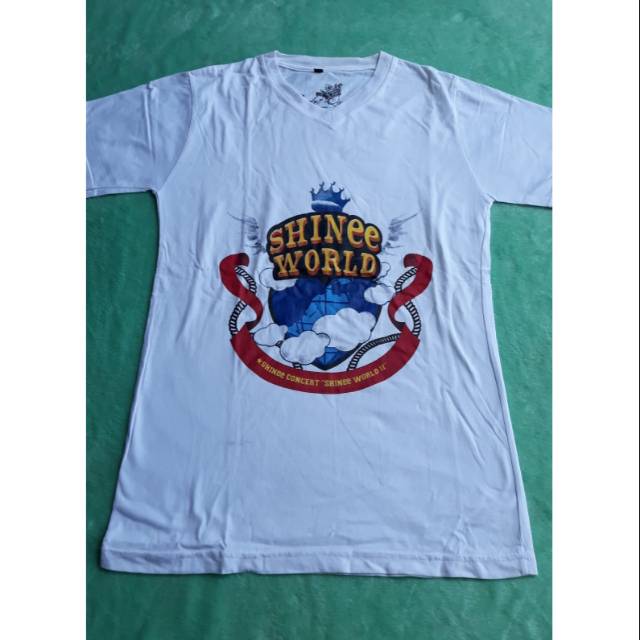 Kaos SHINee world concert 1 Tshirt SHINee world concert 1 t-shirt SHINee world concert 1 SWC 1