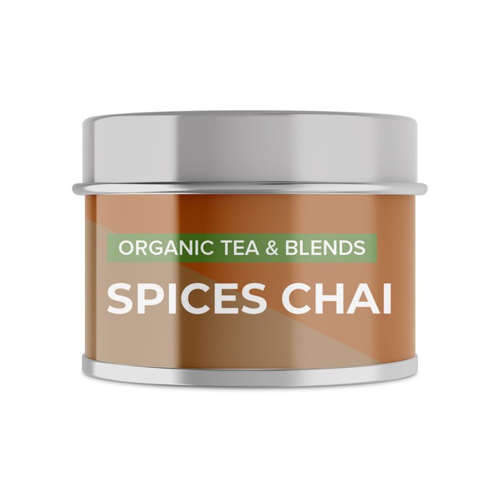 

SPICES CHAI | Mini Tin | Cocodeli by Haveltea Organic | Teh Rempah Jahe