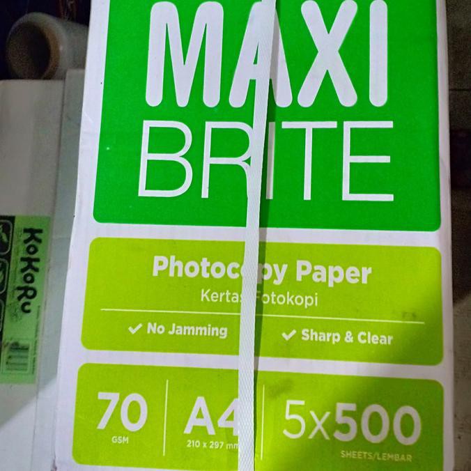 

Kertas A4 70 Gr Paper Lite Bengbengstar1