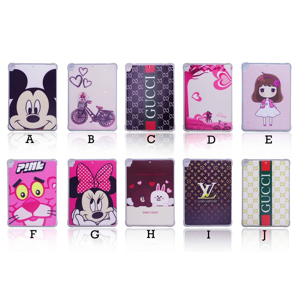 Casing iPad Mini 1/ 2/ 3/ 4/ 5 | iPad 5/ 6/ 9.7 Case Anti Crack Motif