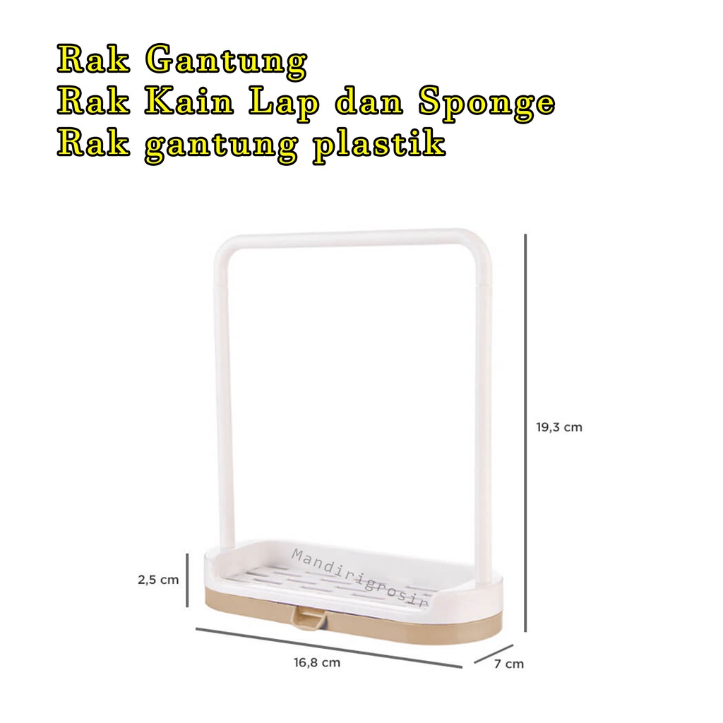 Rak Gantung* Rak Kain Lap dan Sponge * Rak gantung plastik