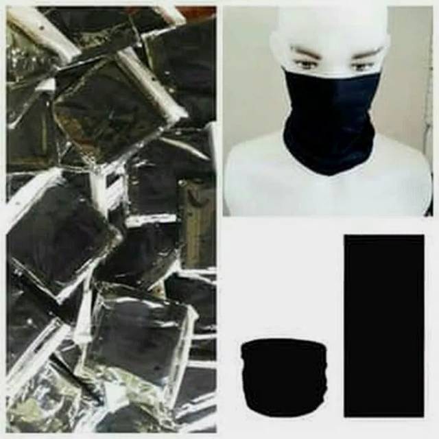 Masker Buf Bap Baff import bahan spandex bill up tanpa jahitan masker praktis