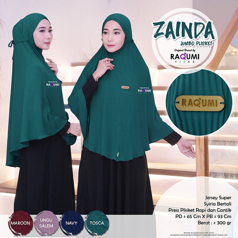 Zainda jumbo plisket by raqumi