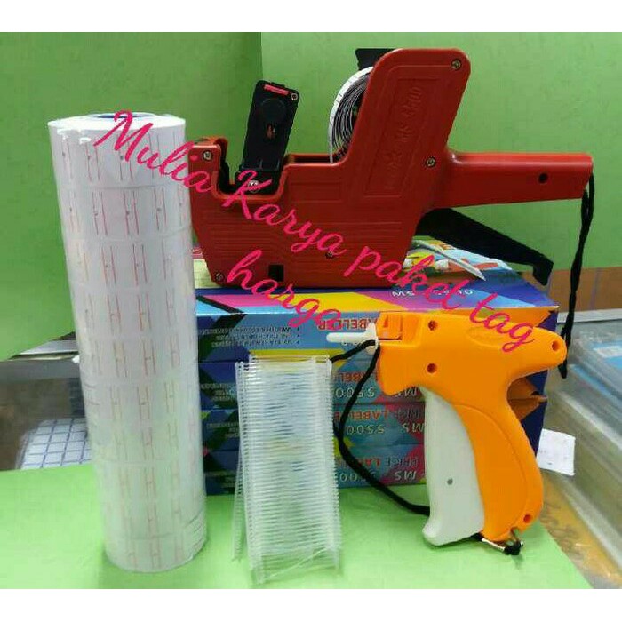 

Plastik Wraping - Baterai Alkaline - Tinta Stempel Paket Alat Tembak Harga Tag Gun Label Harga Mesin