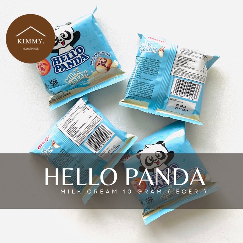 HELLO PANDA 10 GRAM ECER / HELLO PANDA MEIJI / BISKUIT HELLO PANDA