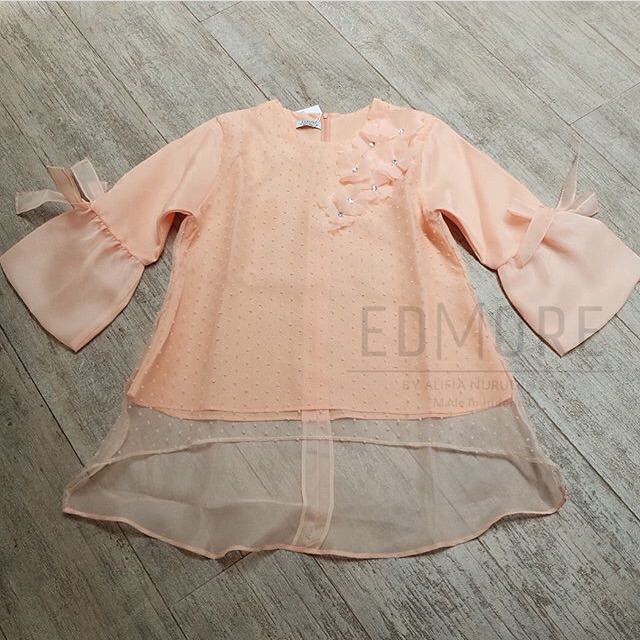 Edmore savado blouse peach