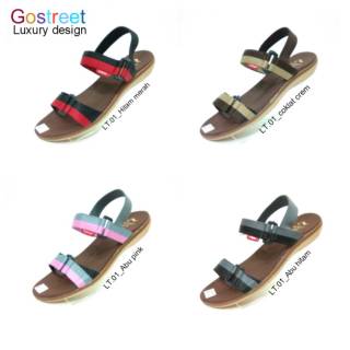  Sandal  sendal kickers wanita  silang casual wedges Shopee 