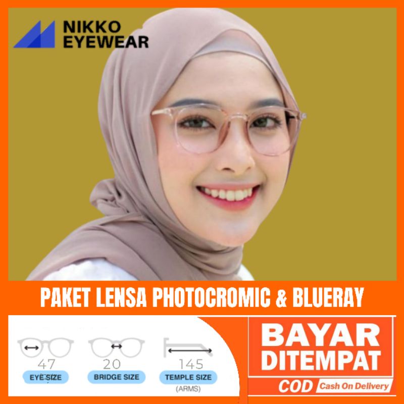 Frame Kacamata 8185 Gratis Lensa Minus