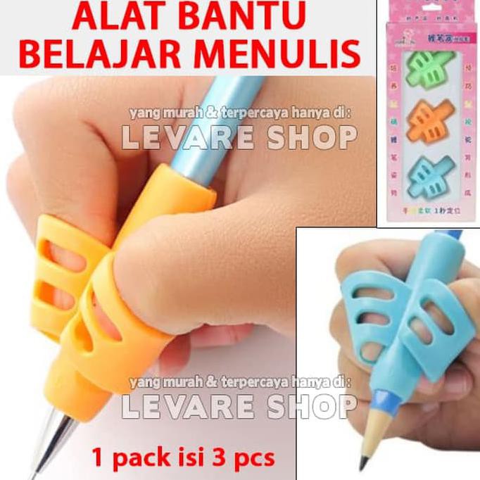 

Alat Bantu Belajar Tulis Menulis Anak Pegang Pensil - Pencil Grip - A PROMO