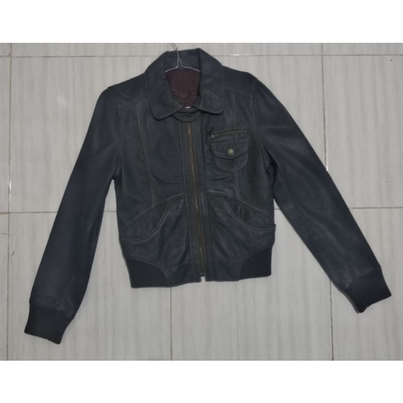 JAKET KULIT BIKER