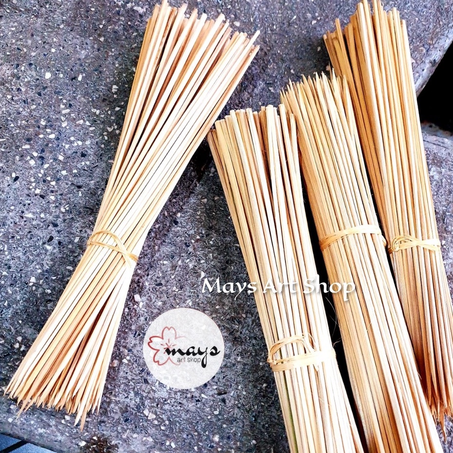 Tusuk Sate Buket Bunga Uang 30 cm - Tusukan Sate Ayam Ujung Runcing Tajam Flower Money Bouquet Isi 1