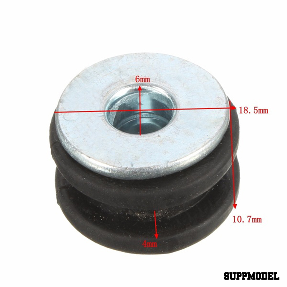 Spm 10pcs Gasket Baut Grommet Bahan Karet Untuk Fairing Motor