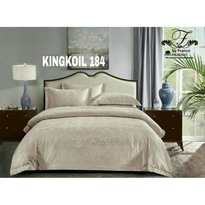 Sprei Katun KingKoil & Bedcover Uk. 180x200x30