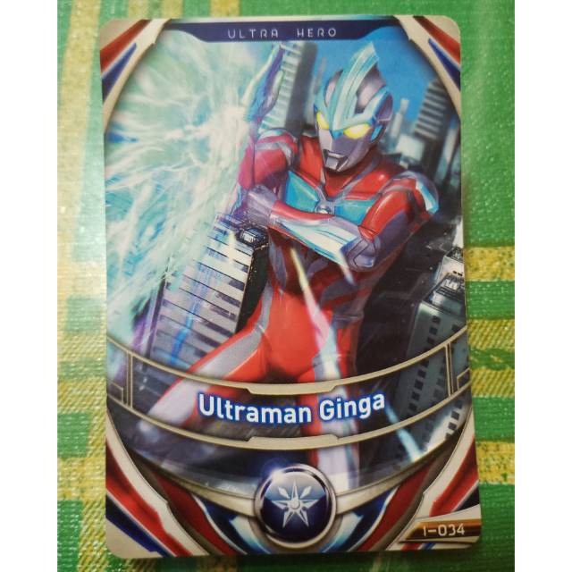 Ultraman Fusion Fight Ver.1 OR Card Ultraman Ginga(1-034)