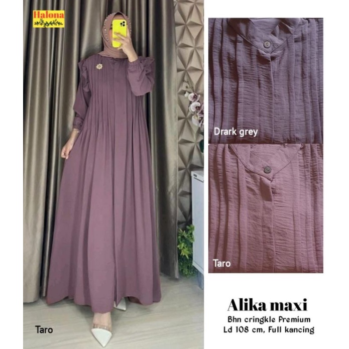 Gamis Wanita - Alika Maxy by Halona