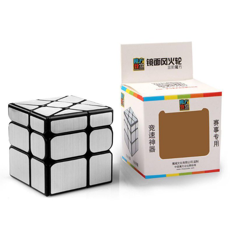 Rubik WindMirror Qiyi WindMirror Silver ORIGINAL