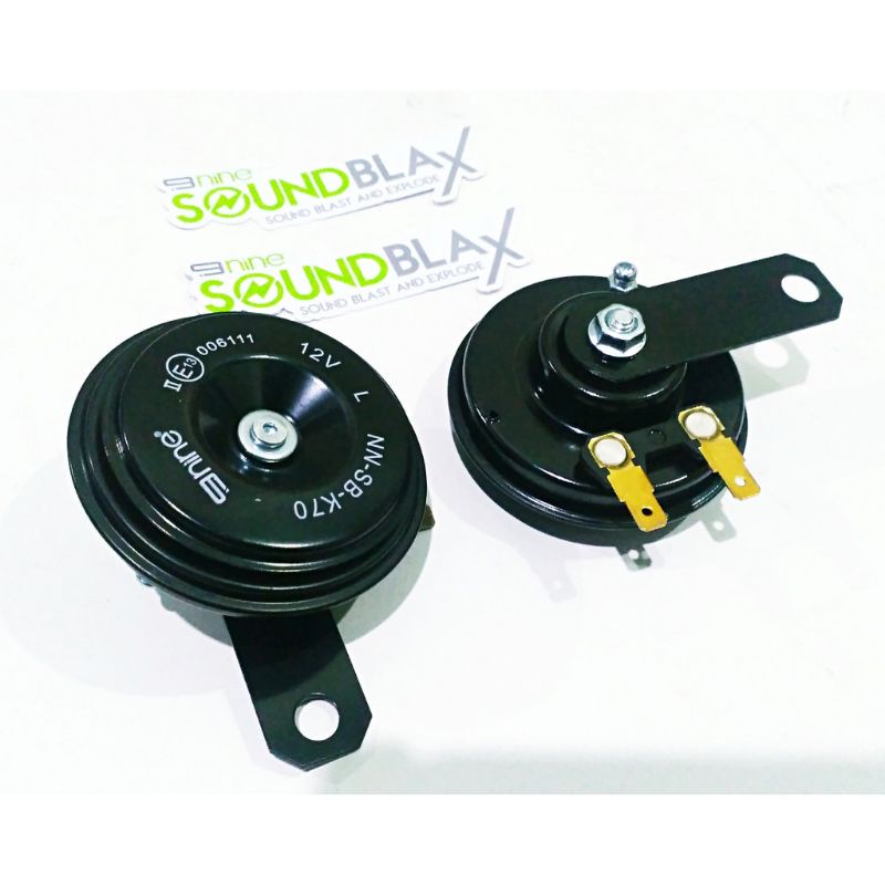 Klakson Mobil Motor SoundblaX K70 Horn Disc 9Nine Luminos Garansi