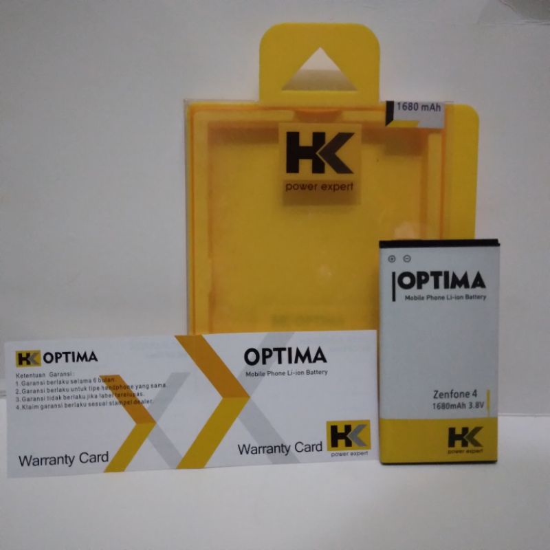 Baterai Batre Double power Asus Zenfone 4 A400CG T001 C11P1404 Original HK OPTIMA