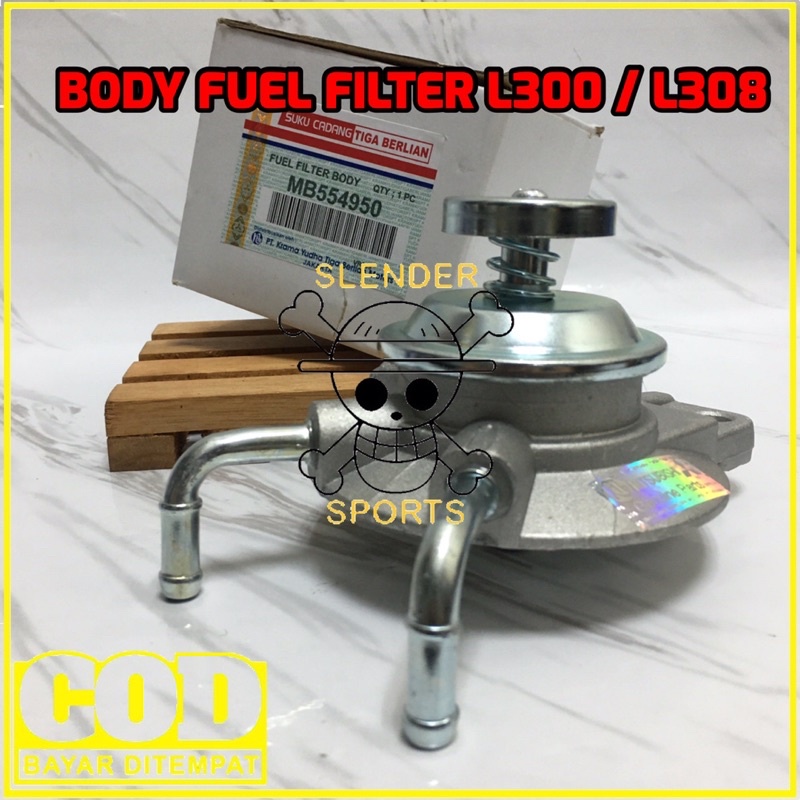 BODY FUEL FILTER - TUTUP FILTER SOLAR - POMPA SOLAR L038 / L300 DIESEL