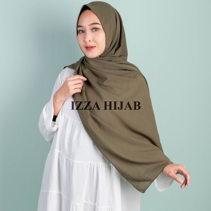 -/+(175cm x 75 cm) JILBAB HIJAB PASHMINA DIAMOND POLOS /PASHMINA SABYAN