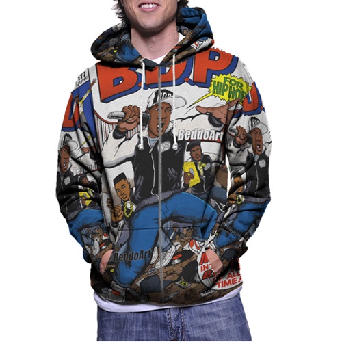 Jaket Hoodie Mobb Deep Hip Hop Hoodie Fullprint Casual Zipper Hoodie Fullprint New Casual Unisex Hoo