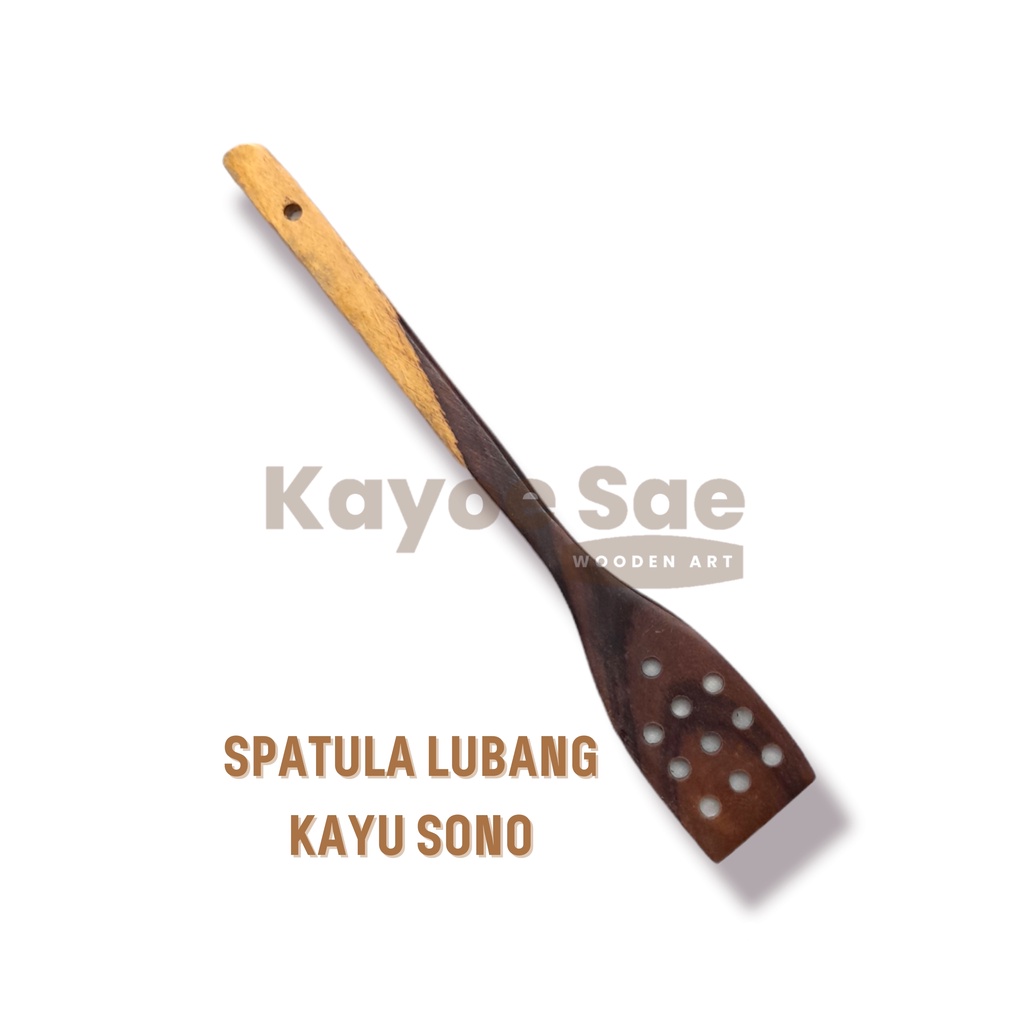 SPATULA LUBANG / SPATULA KAYU LUBANG