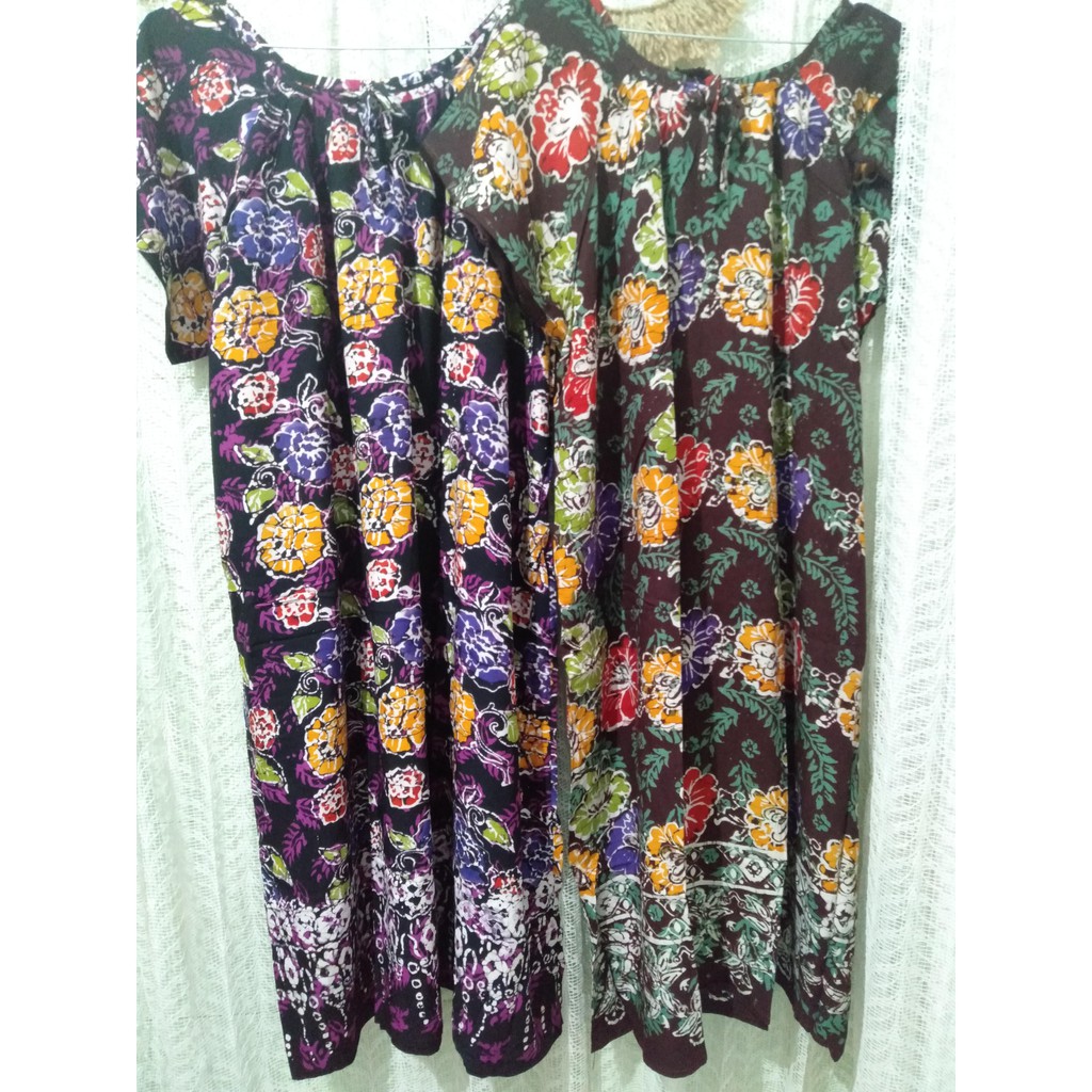 Daster Bing Liang Lengan Pendek Kerah Tali